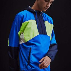 Alternative view of 90s Colorblocked Anorak Windbreaker Jacket