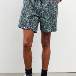 Alternative view of PacSun Mint Stretch Twill Volley Shorts