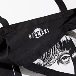 Alternative view of Uzumaki Spiral Girl Tote Bag