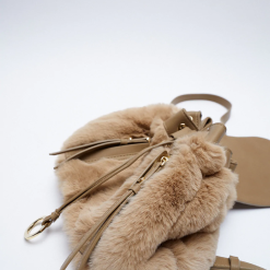 Alternative view of ZARA Faux Fur Backpack