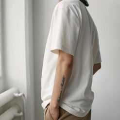 Alternative view of H&M Men's White Oversized Cotton T-shirt