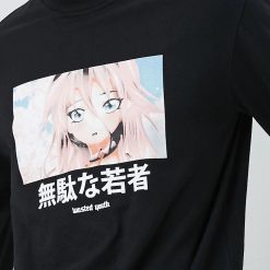 Alternative view of FOREVER 21 Men's Wasted Youth Anime Graphic Tee