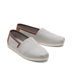 Alternative view of TOMS Men's Grey Synthetic Trim Alpargata
