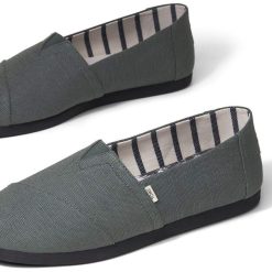 Alternative view of TOMS Men's Bonsai Green Heritage Canvas Slip-ons