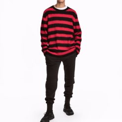 Alternative view of Black Biker Joggers