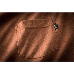 Alternative view of HUF // Premium Mock Twist Pocket Rust T-Shirt