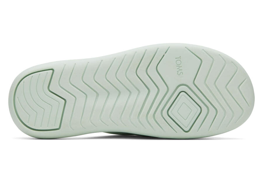 TOMS Women's Mint Mallow Cross-Over Slides - Image 6