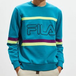 FILA UO Exclusive Beleren Colorblock Crew-Neck Sweatshirt