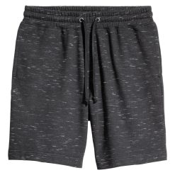 Alternative view of H&M Black Melange Sweatshorts