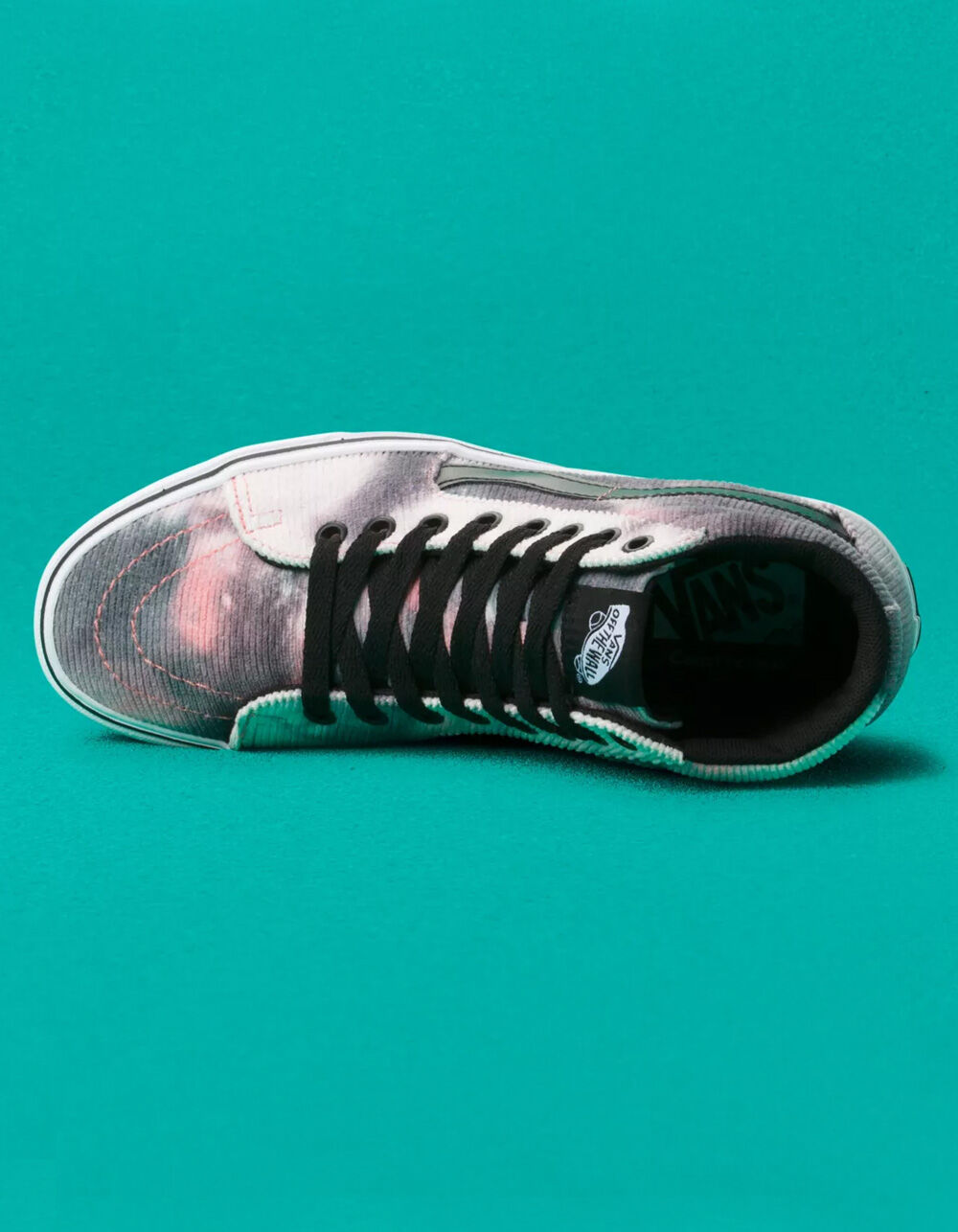 VANS Blotched ComfyCush Sk8-Hi Womens Shoes - Image 4