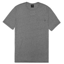 HUF // Premium Mock Twist Pocket Charcoal T-Shirt