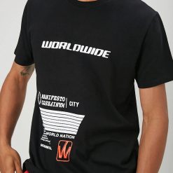 FOREVER21 Men's Worldwide Graphic Tee