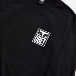 Alternative view of OBEY Eyes Icon Long Sleeve Tee