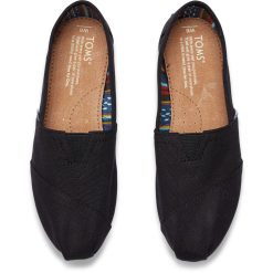 Alternative view of TOMS Women's Black on Black Canvas Classics