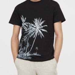 Alternative view of T-shirt with Printed Motif