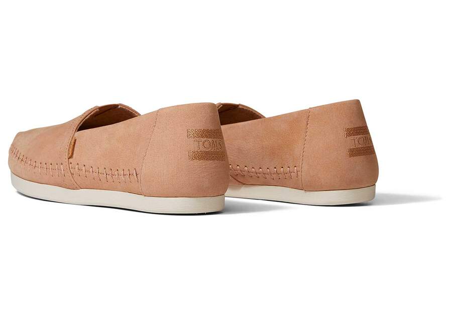 TOMS Women's Honey Tan Leather Slip-ons - Image 3