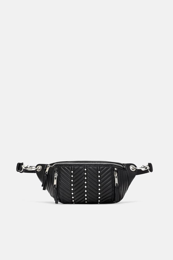 ZARA Belt Bag with Zippers - Image 7