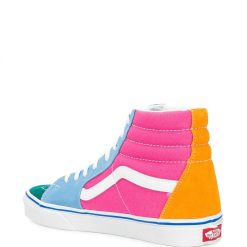 Alternative view of Vans Sk8-Hi Multi-Color-Block Sneakers