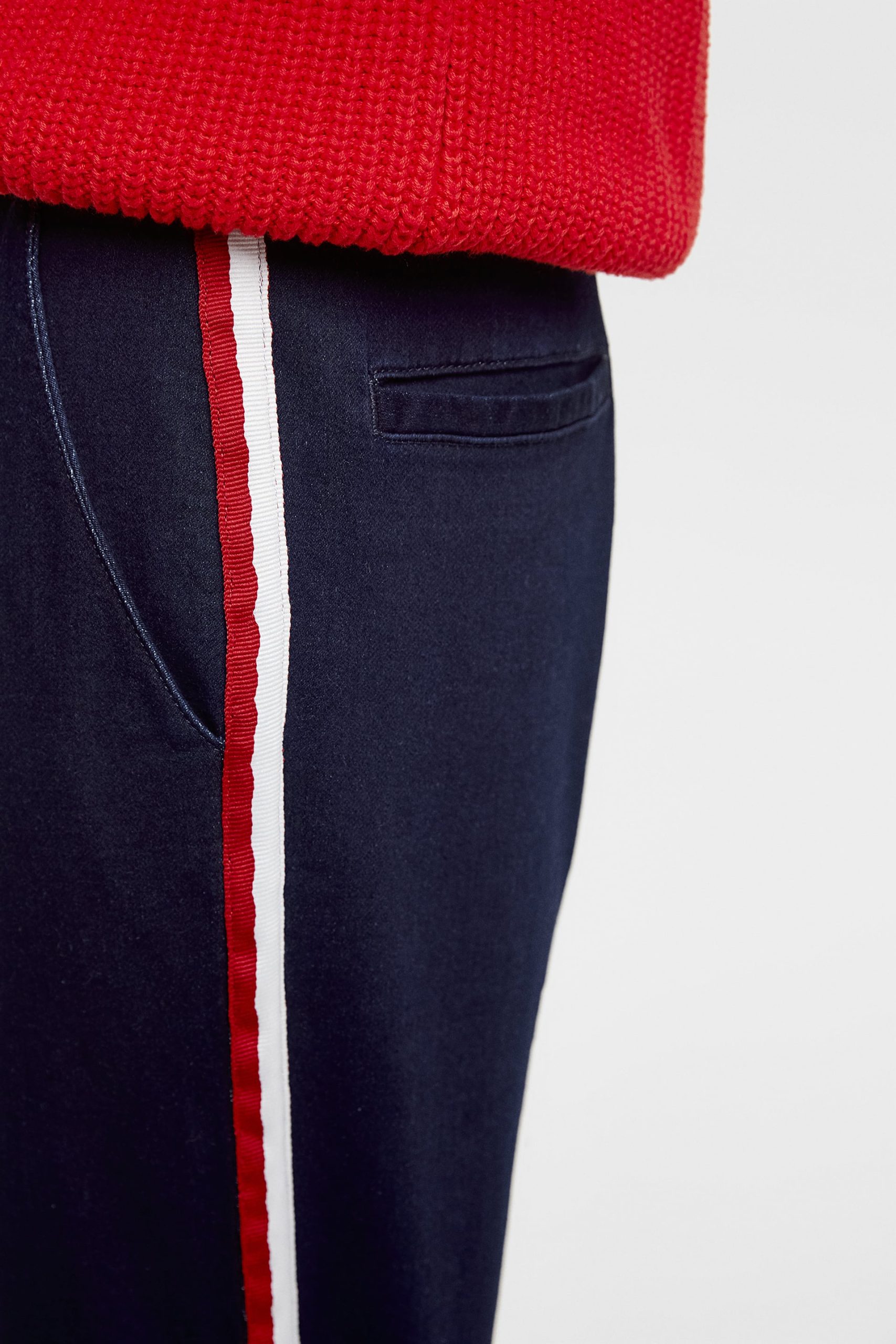 ZARA MAN Chino Pants with Side Stripes - Image 5