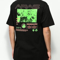 Alternative view of Aras Preacher Black T-Shirt