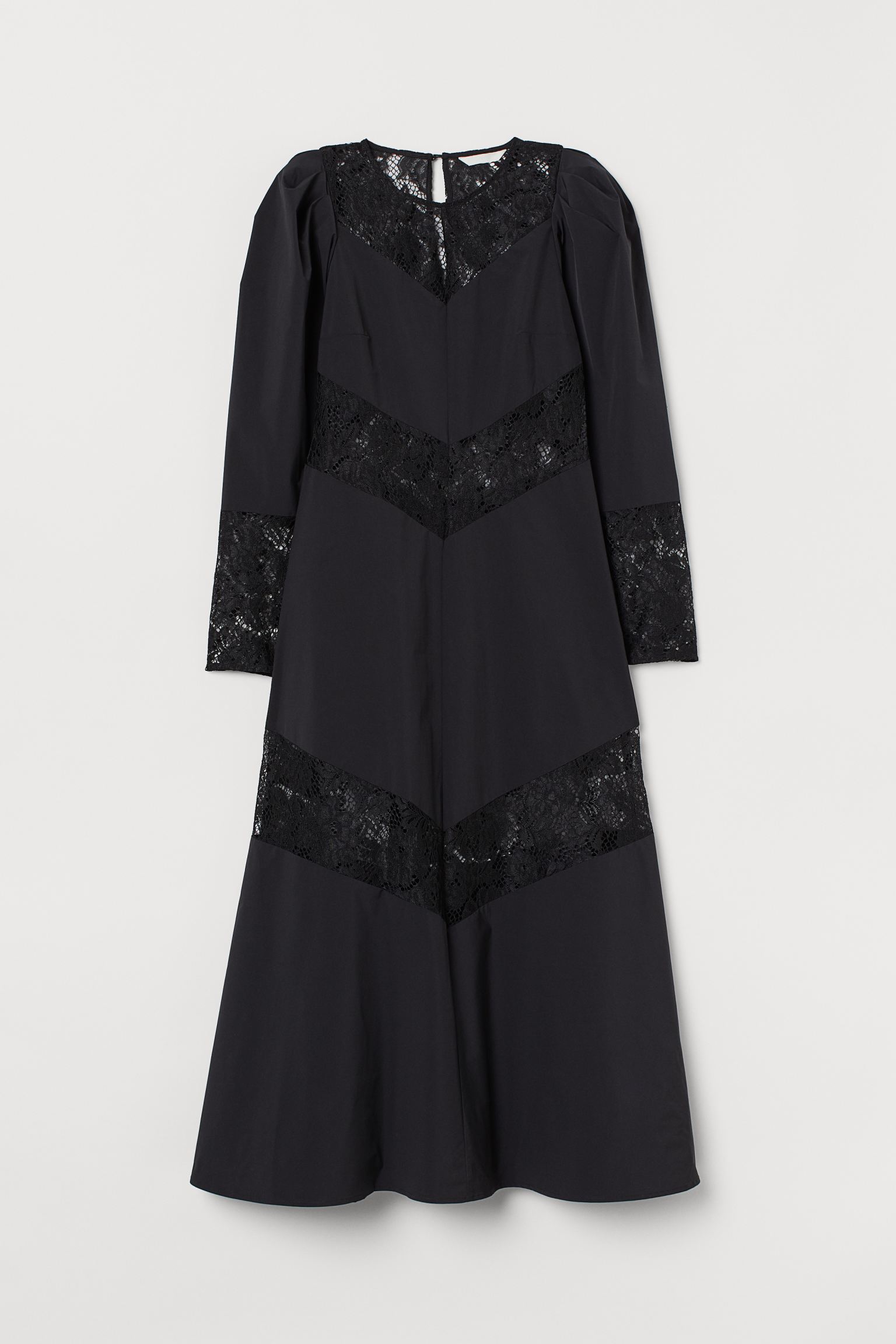 H&M Lace Trimmed Dress