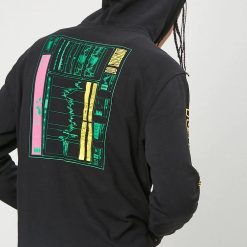 FOREVER21 Men's Digital Era Graphic Hoodie