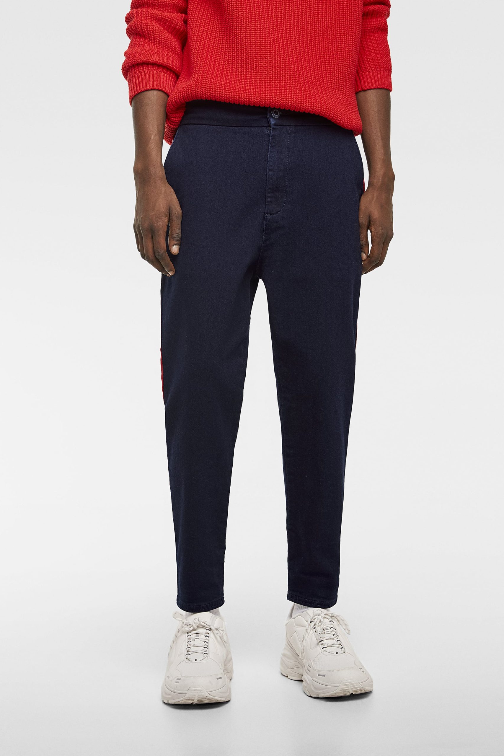 ZARA MAN Chino Pants with Side Stripes - Image 4
