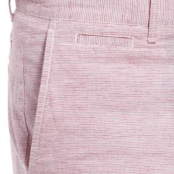 Alternative view of Original Penguin Horizontal Stripe Cotton & Linen Shorts