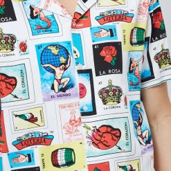 Alternative view of FOREVER 21 Men's Loteria Card Print Shirt