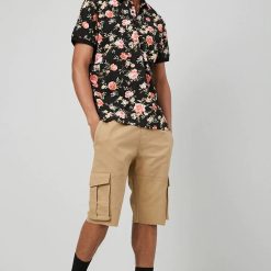Alternative view of FOREVER21 Men's Floral Print Polo Shirt