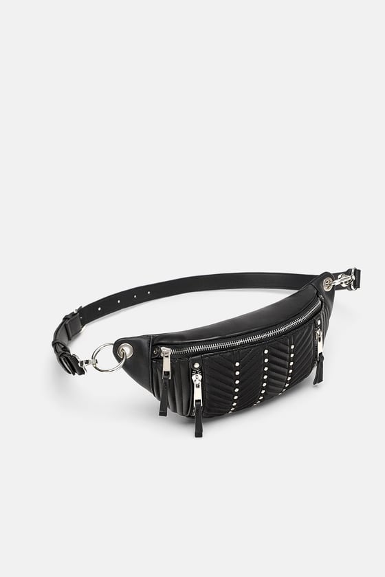 ZARA Belt Bag with Zippers - Image 5